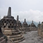 Borobudur, Jáva, Indonésie